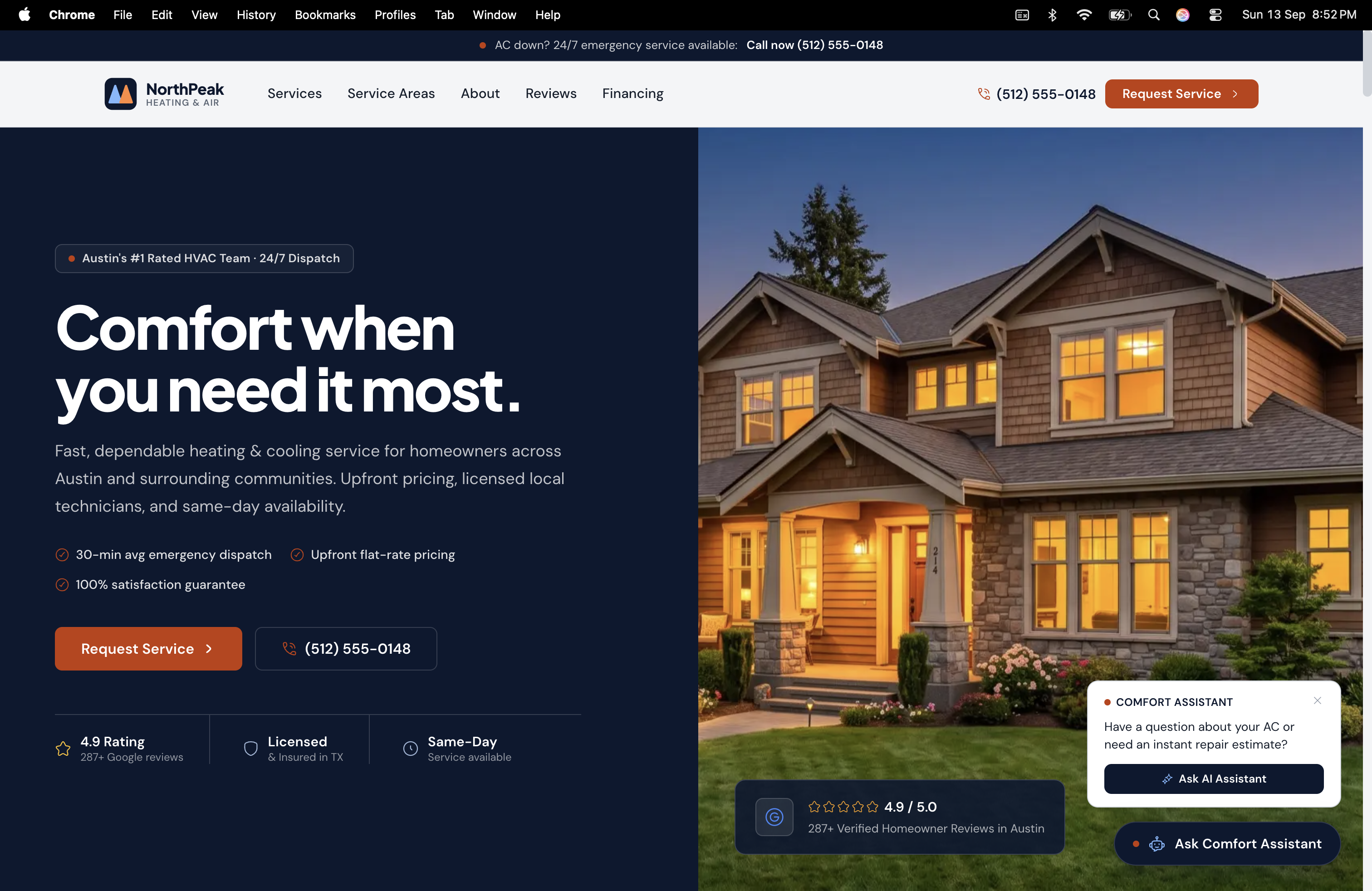 AI-Powered Dispatch & Booking Platform for NorthPeak Heating & Air preview